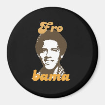 New Frobama brown Refrigerator Magnets