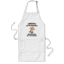 New Grandpa In Training Apron