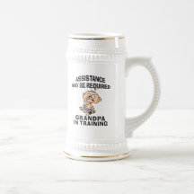 New Grandpa In Training Mug