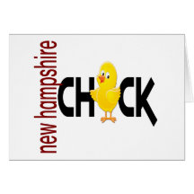 New Hampshire Chick 1 Greeting Card