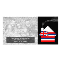 new hawaii address picture card