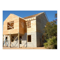 new home construction business card