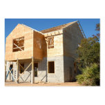 new home construction business card