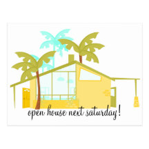 New Home in the Palms Postcard