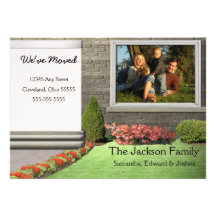 New Home Moving Announcement