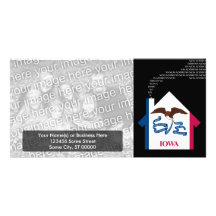 new iowa address photo card template
