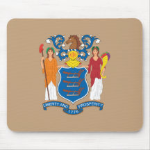 New Jersey Flag Mousepad