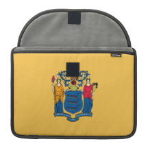 New Jersey Flag Sleeves For MacBook Pro