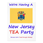 NEW JERSEY T.E.A. PARTY INVITATIONS