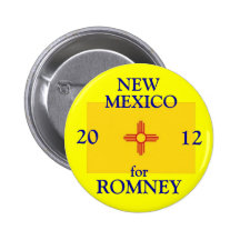 New Mexico for Romney 2012 Buttons