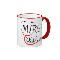 New Nurse Graduation Announcement 2012 mugs