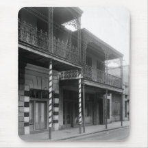 New Orleans Barbershop, 1930s Mouse Pads