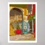 New Orleans Courtyard Posters