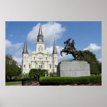 New Orleans Jackson Square Print