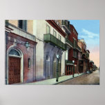New Orleans Louisiana St Peter Street Poster