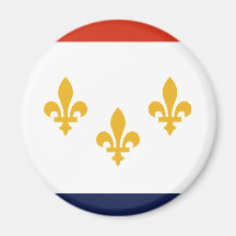 New Orleans, Louisiana, United States Fridge Magnets