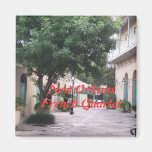 New Orleasn French Quarter Refrigerator Magnet