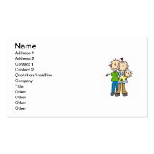 New Parents New Baby T-shirts and Gifts Business Card