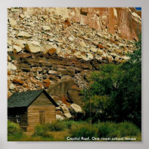 new pictures 005a, Capitol Reef. One room schoo... Poster