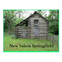 New Salem Springfield Postcard