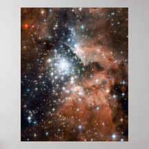 New Stars in NGC 3603 16x20 (16x20) Print