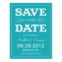 NEW VINTAGE | SAVE THE DATE ANNOUNCEMENT POSTCARDS