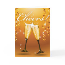 new year cheers greeting cards