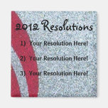 New Year Resolutions Magnet