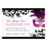 New Years Eve Masquerade Invitation