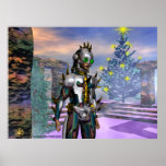 NEW  YEAR'S EVE OF A CYBORG PRINT