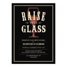 New Year's Party Invitations