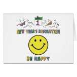 New Years Resolution Cards