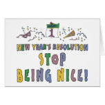 New Years Resolution Cards