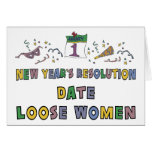 New Years Resolution Greeting Card