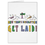 New Years Resolution Greeting Card