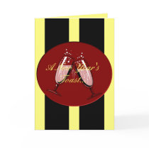 New Year's Toast Card