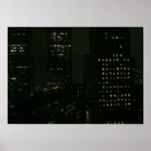 New York at night Print
