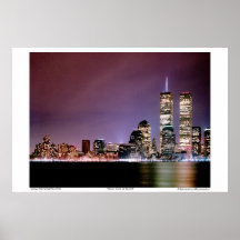New York at Night Print