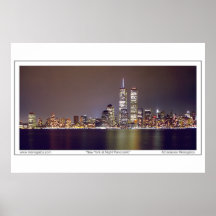 New York at Night Print