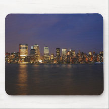 New York by night Mousemat