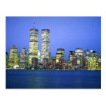 New York City at Night Postcard