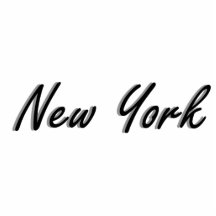 New York City Black and Gray Photo Sculpture
