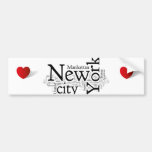 New York City Bumper Sticker