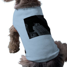 New York City Night Scenes Doggy Tees Dog T Shirt