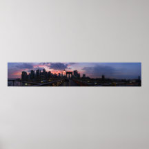 New York City Panorama Posters