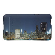 New York City skyline at Night Samsung Galaxy Cover