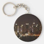 New York City Skyline Key Chain