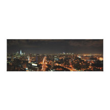 New York City Skyline Stretched Canvas Prints