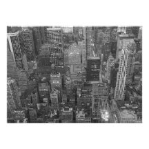New York City Skyscrapers Invitation