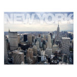 New York cityscape Postcard